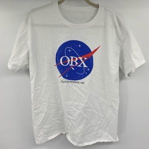 White OBX Tee - XL